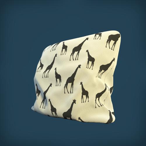 Realistic PBR Pillow preview image